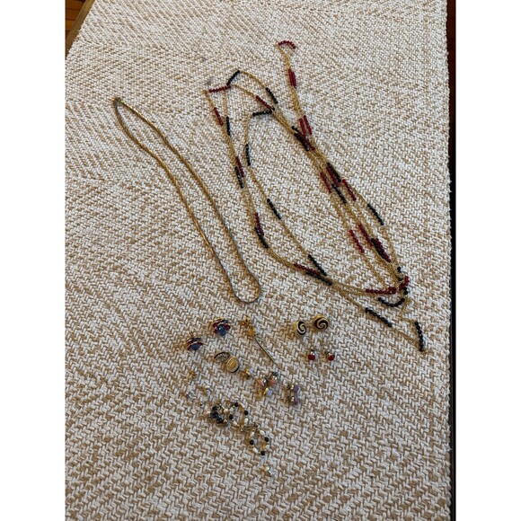 Jewelry - Large lot of vintage jewelry necklace earrings